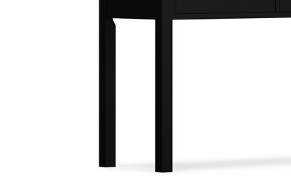 Black | Hollander Solid Wood Wide Console Table