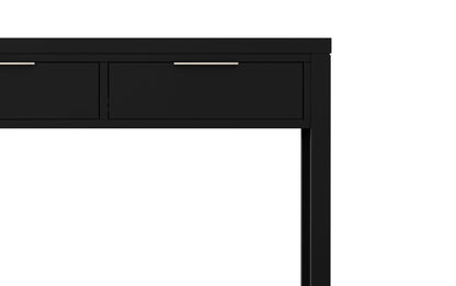 Black | Hollander Solid Wood Wide Console Table