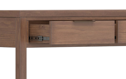 Medium Saddle Brown | Hollander Solid Wood Wide Console Table