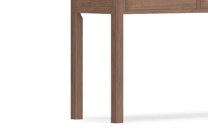 Medium Saddle Brown | Hollander Solid Wood Wide Console Table