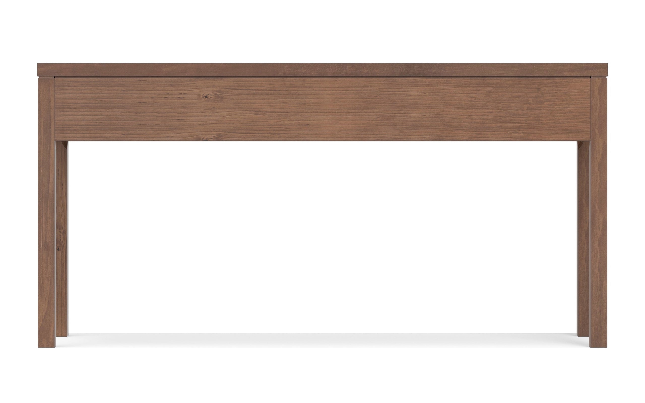 Medium Saddle Brown | Hollander Solid Wood Wide Console Table