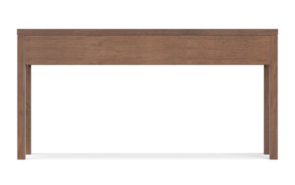 Medium Saddle Brown | Hollander Solid Wood Wide Console Table