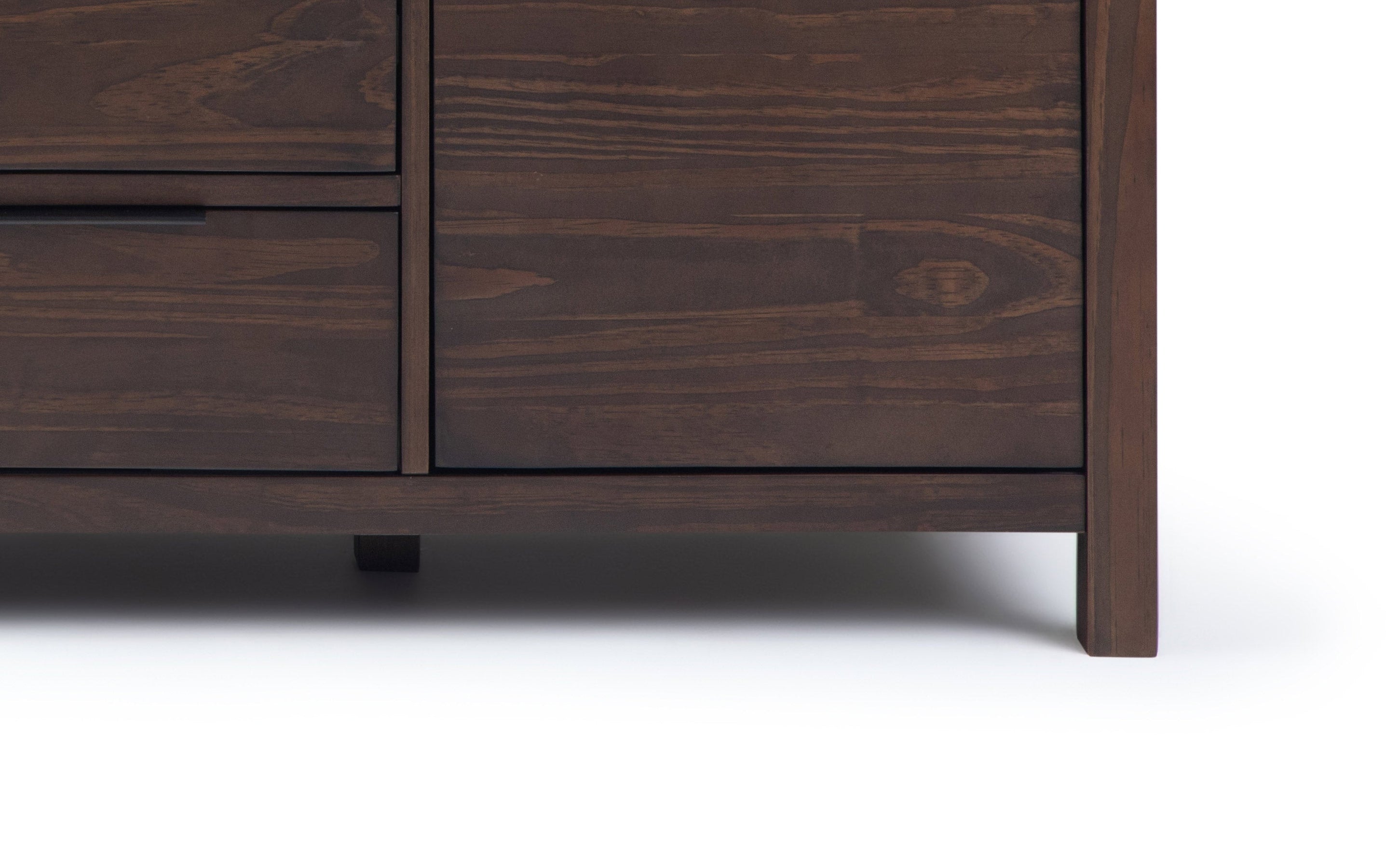 Warm Walnut Brown | Hollander Solid Wood Sideboard Buffet