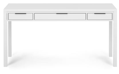 White | Hollander Solid Wood Desk