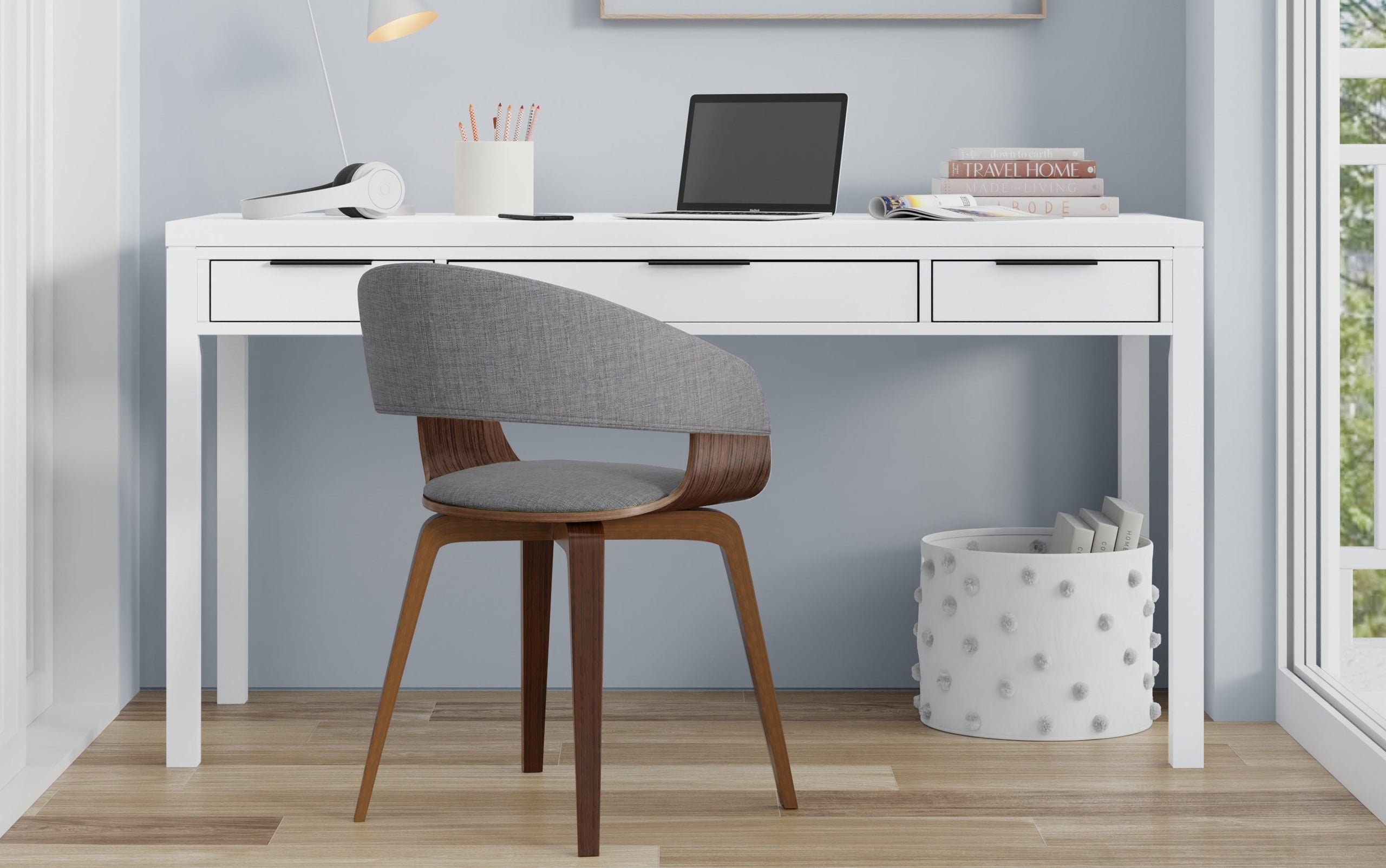 Hollander Desk | Wood Computer Desks | Simpli Home