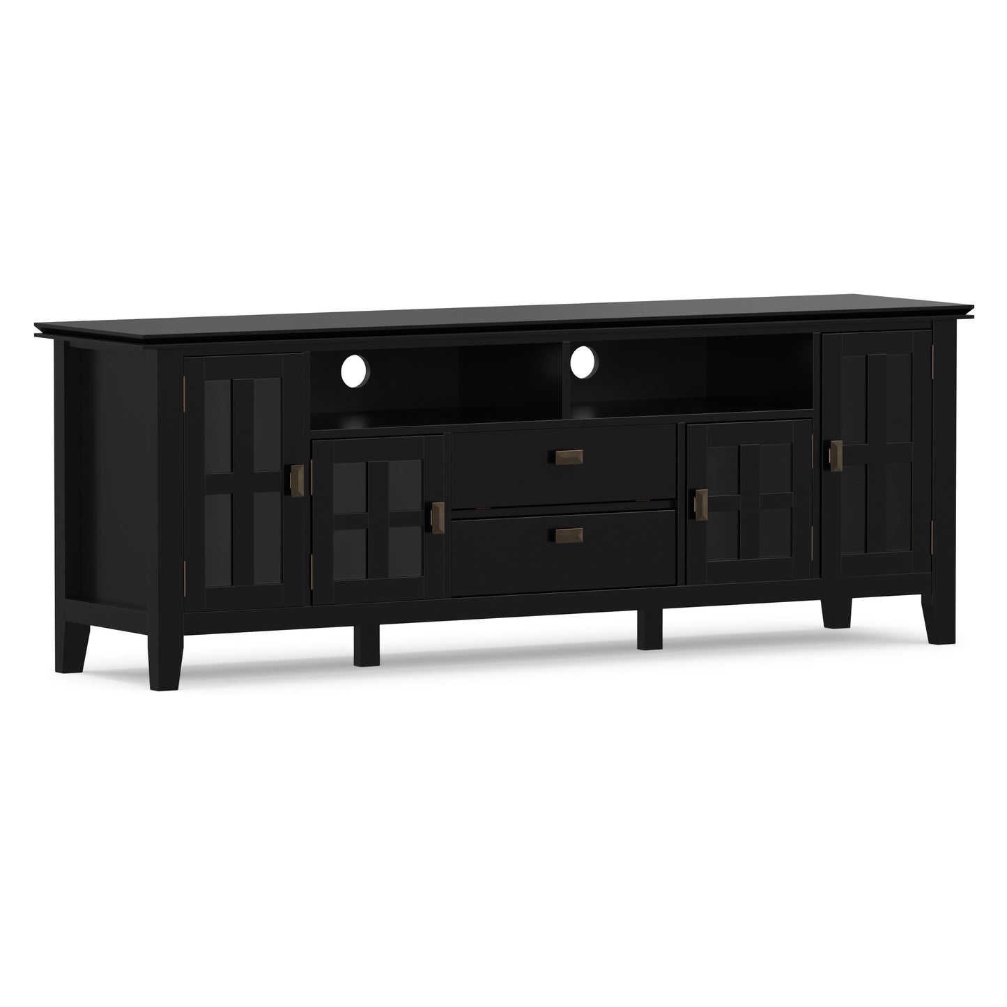 Black | Artisan 72 inch TV Media Stand