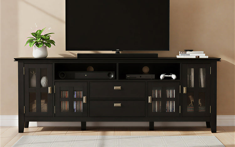 Black | Artisan 72 inch TV Media Stand