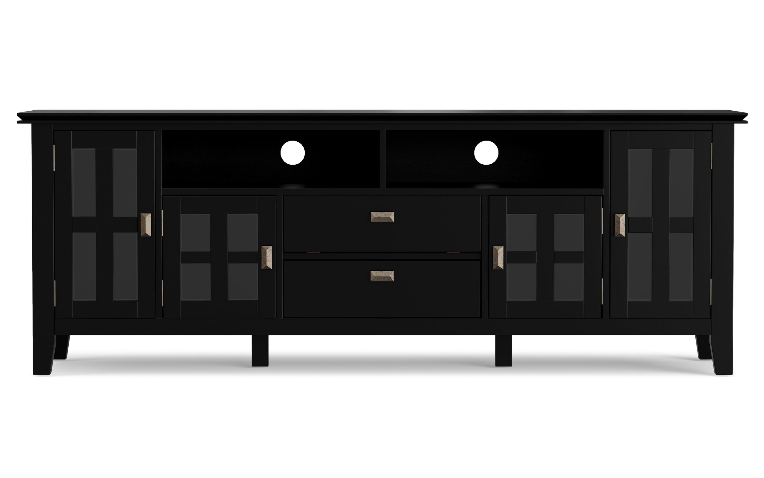 Black | Artisan 72 inch TV Media Stand