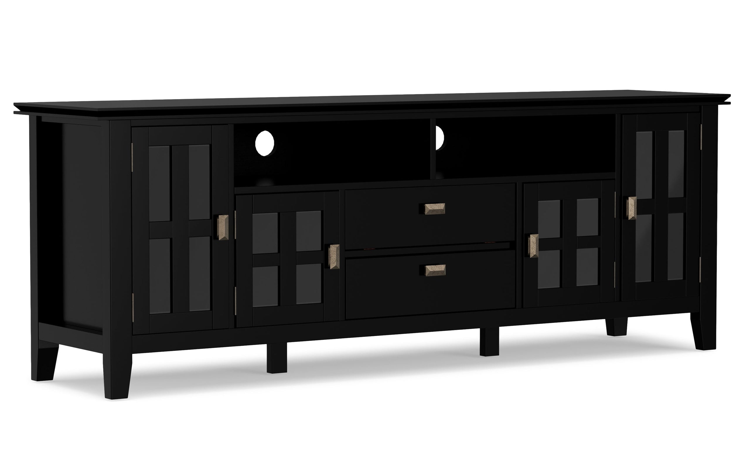 Black | Artisan 72 inch TV Media Stand
