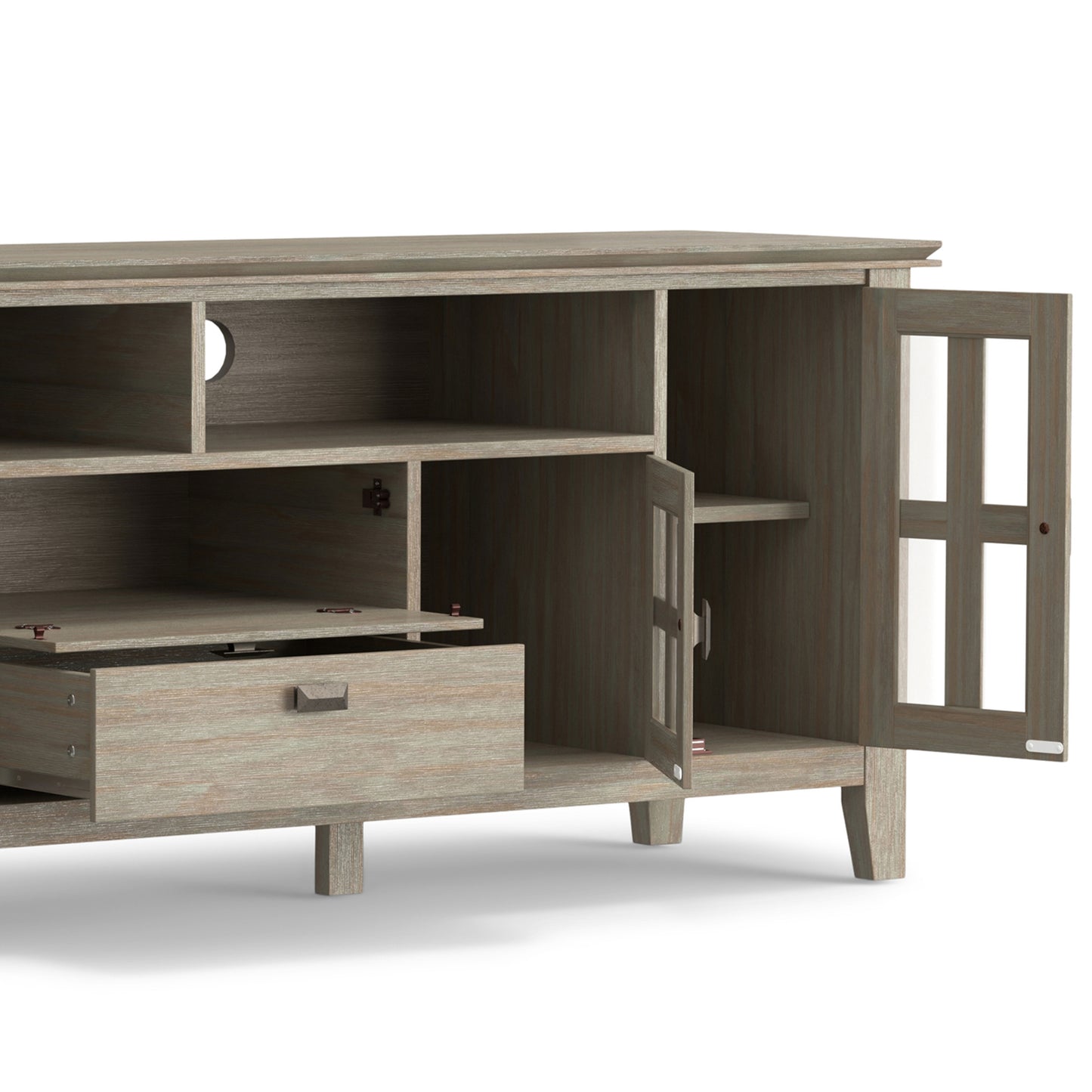 Distressed Grey | Artisan 72 inch TV Media Stand