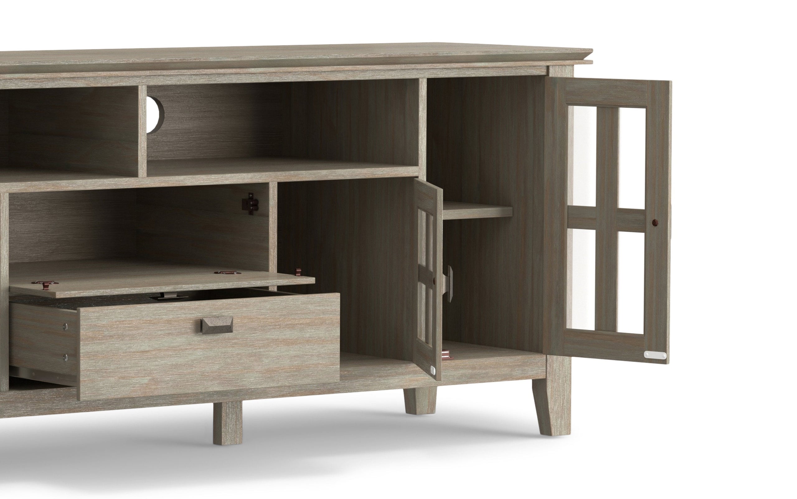 Distressed Grey | Artisan 72 inch TV Media Stand