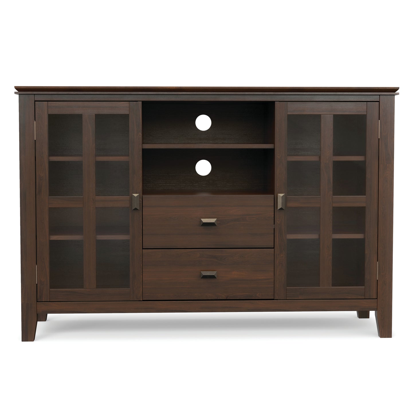 Natural Aged Brown | Artisan Tall TV Media Stand