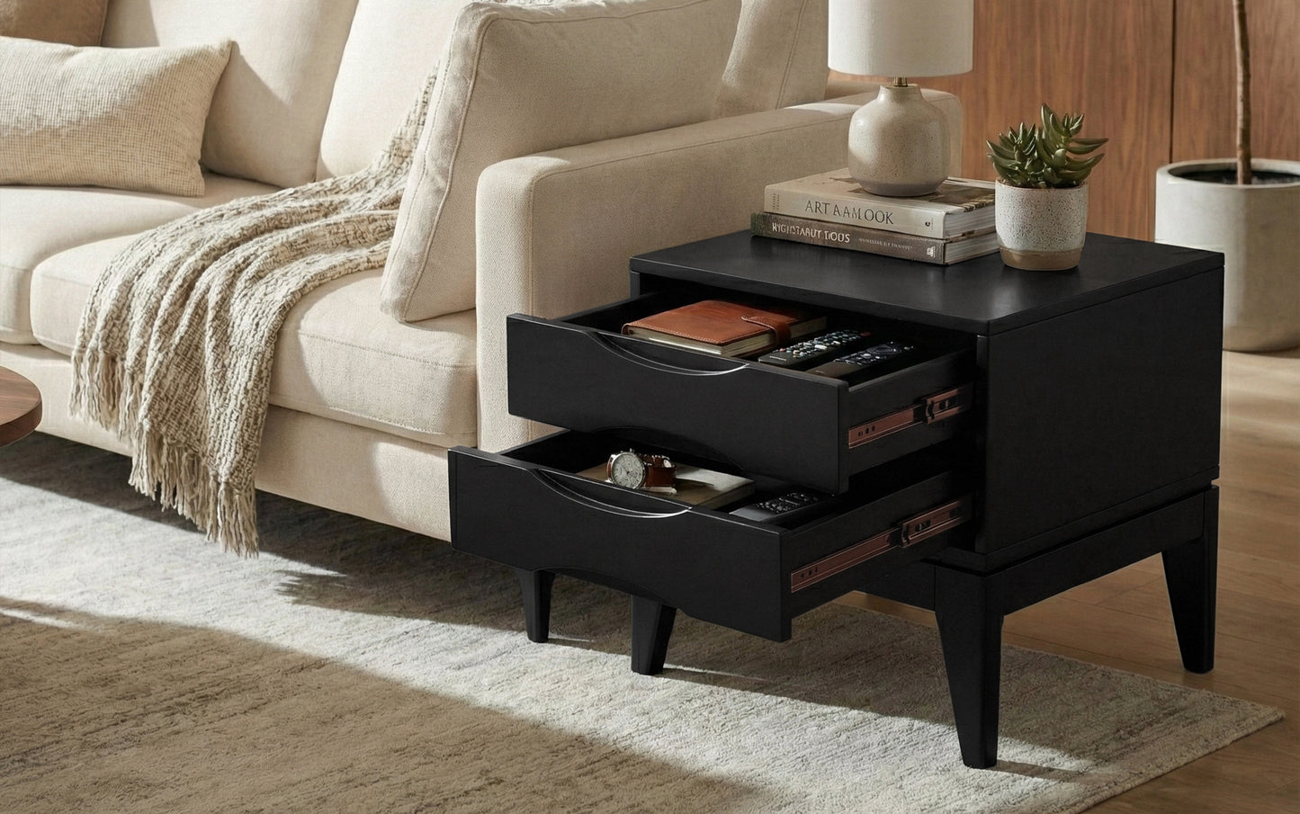 Black | Harper End Table