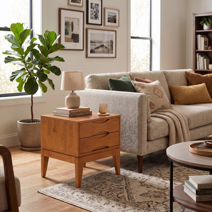Teak Brown | Harper End Table