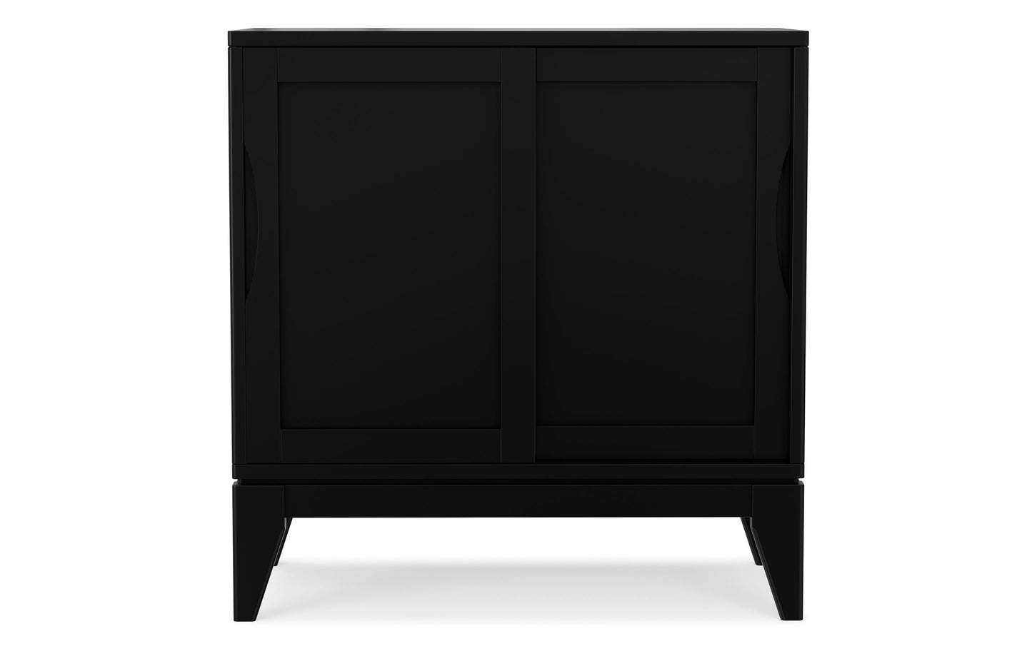 Black | Harper 30 inch Low Storage Cabinet