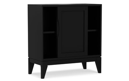 Black | Harper Low Storage Cabinet