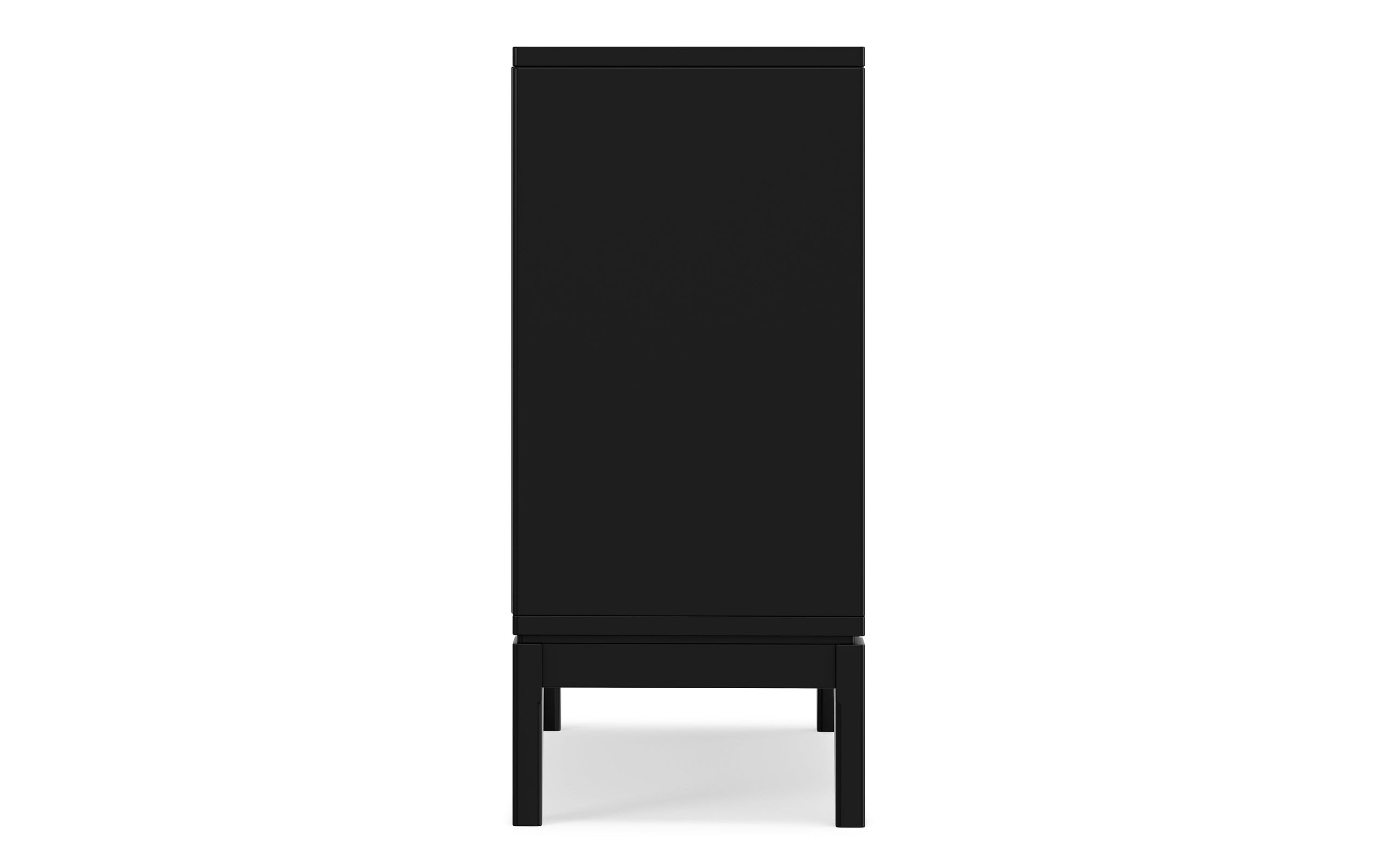 Black | Harper Low Storage Cabinet