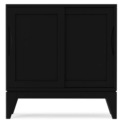 Black | Harper Low Storage Cabinet