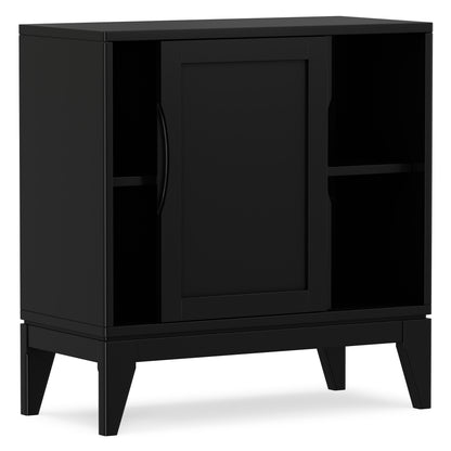 Black | Harper Low Storage Cabinet