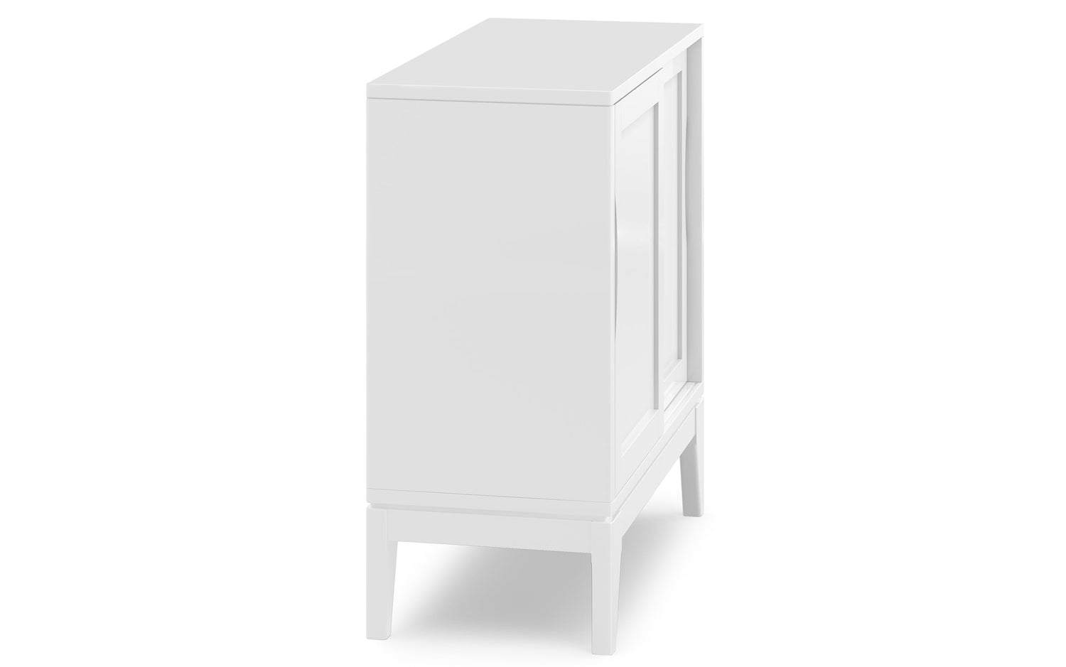 White | Harper 30 inch Low Storage Cabinet