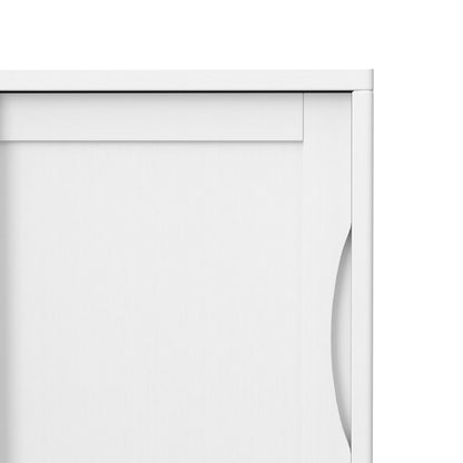 White | Harper Low Storage Cabinet