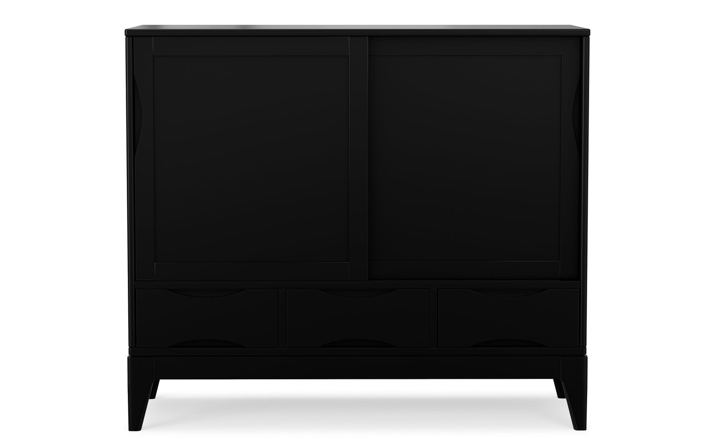 Black | Harper 48 inch Medium Storage Cabinet