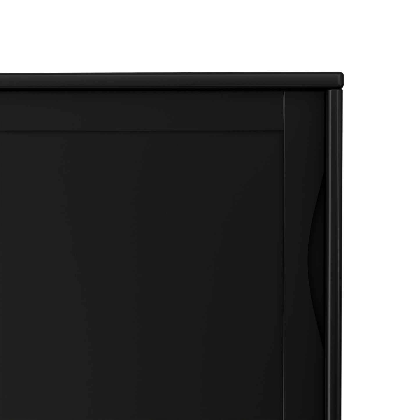 Black| Harper 48 inch Medium Storage Cabinet