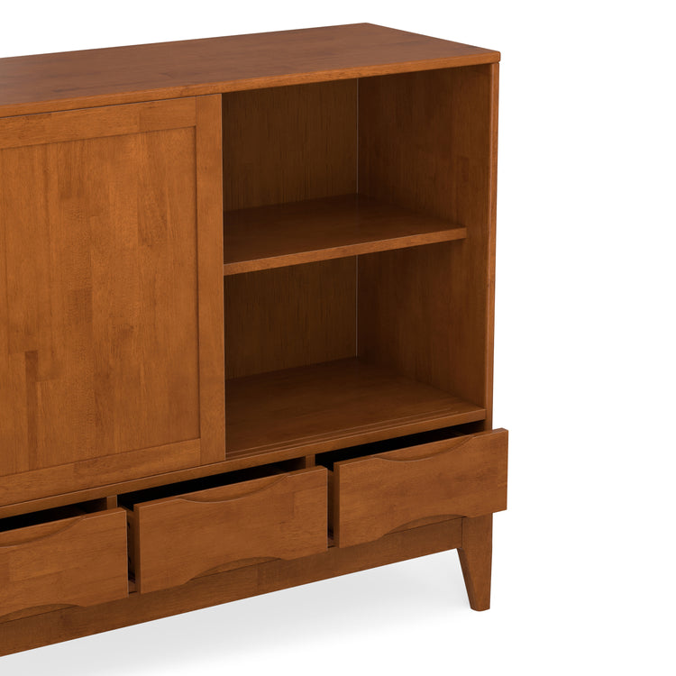 Teak Brown | Harper 48 inch Medium Storage Cabinet