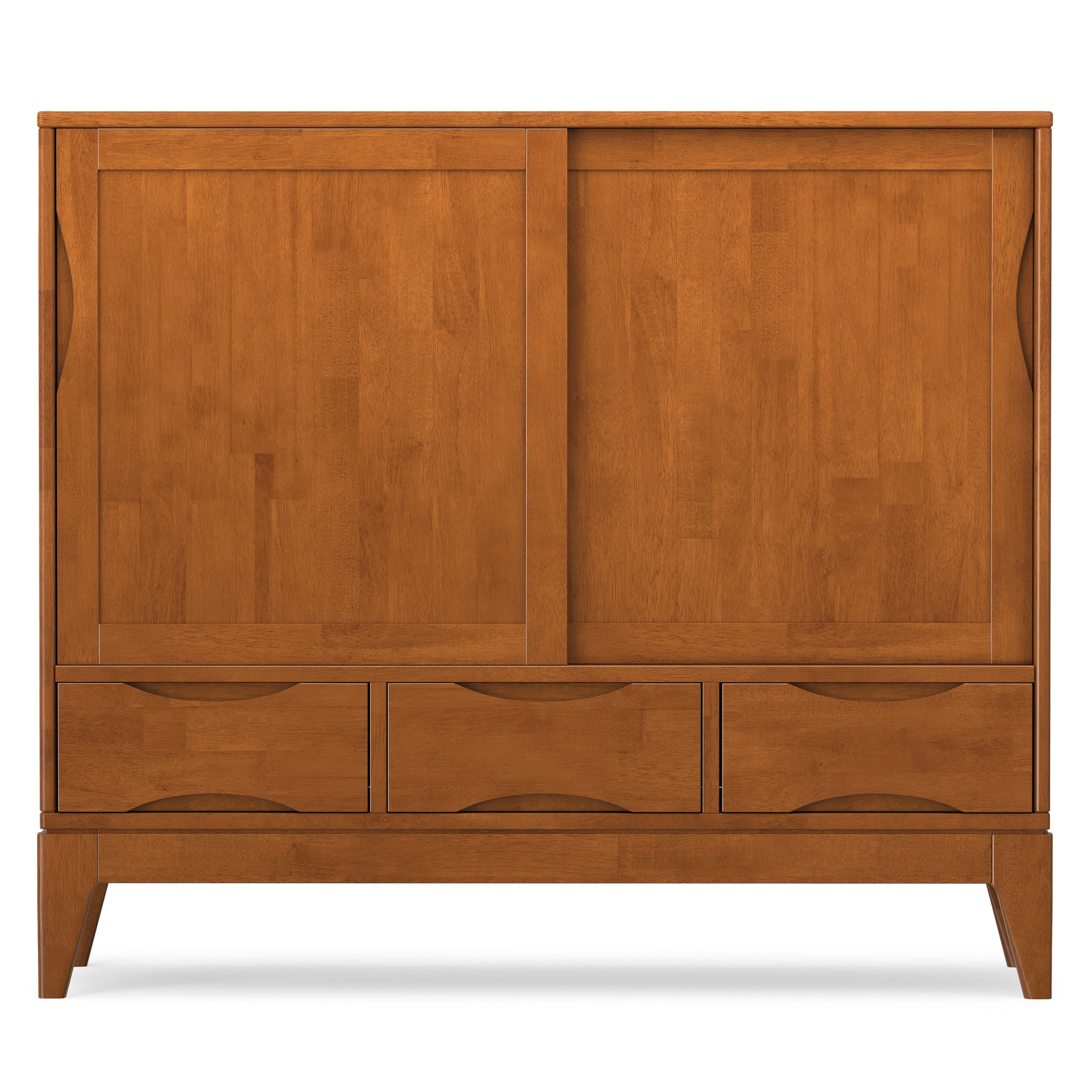 Teak Brown | Harper 48 inch Medium Storage Cabinet