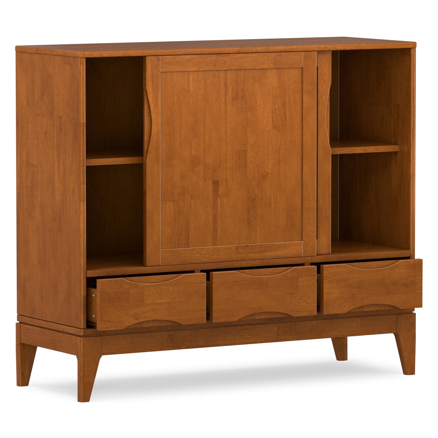 Teak Brown | Harper 48 inch Medium Storage Cabinet