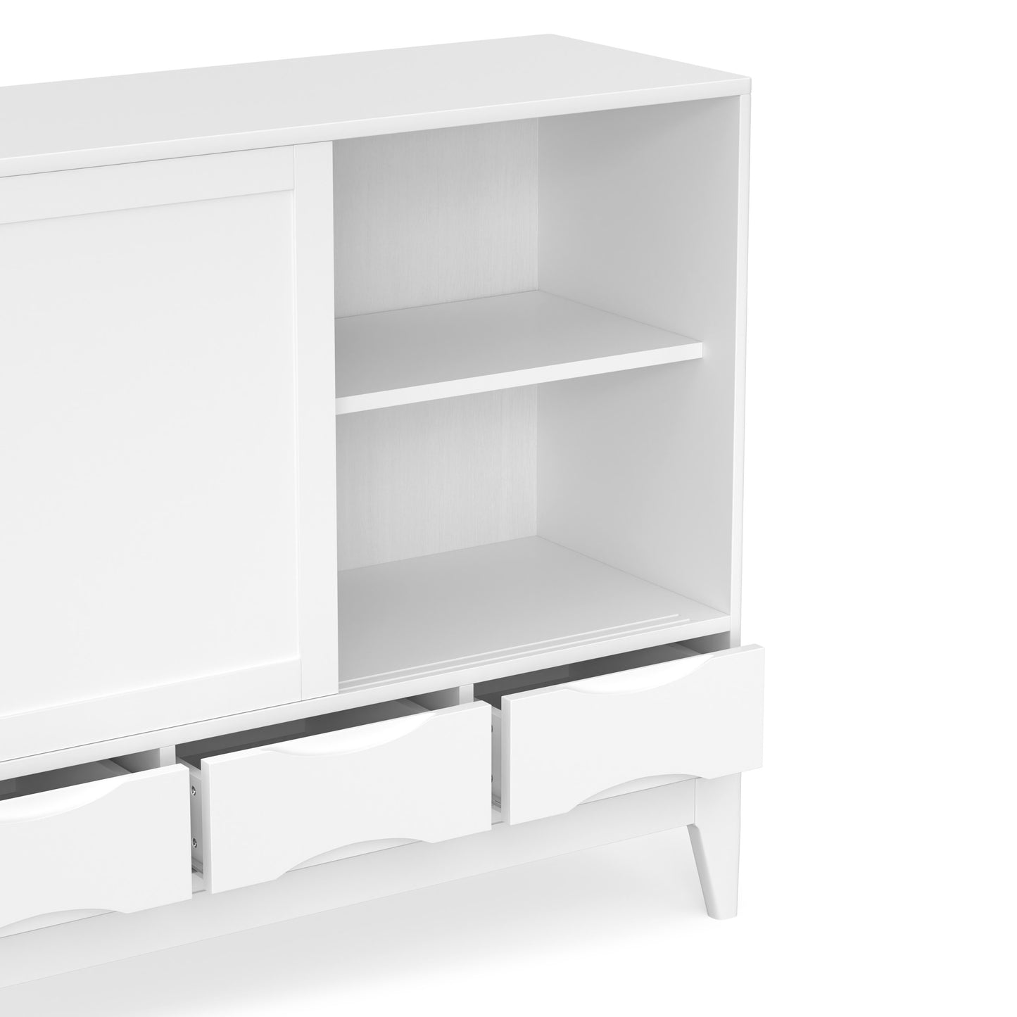 White | Harper Medium Storage Cabinet