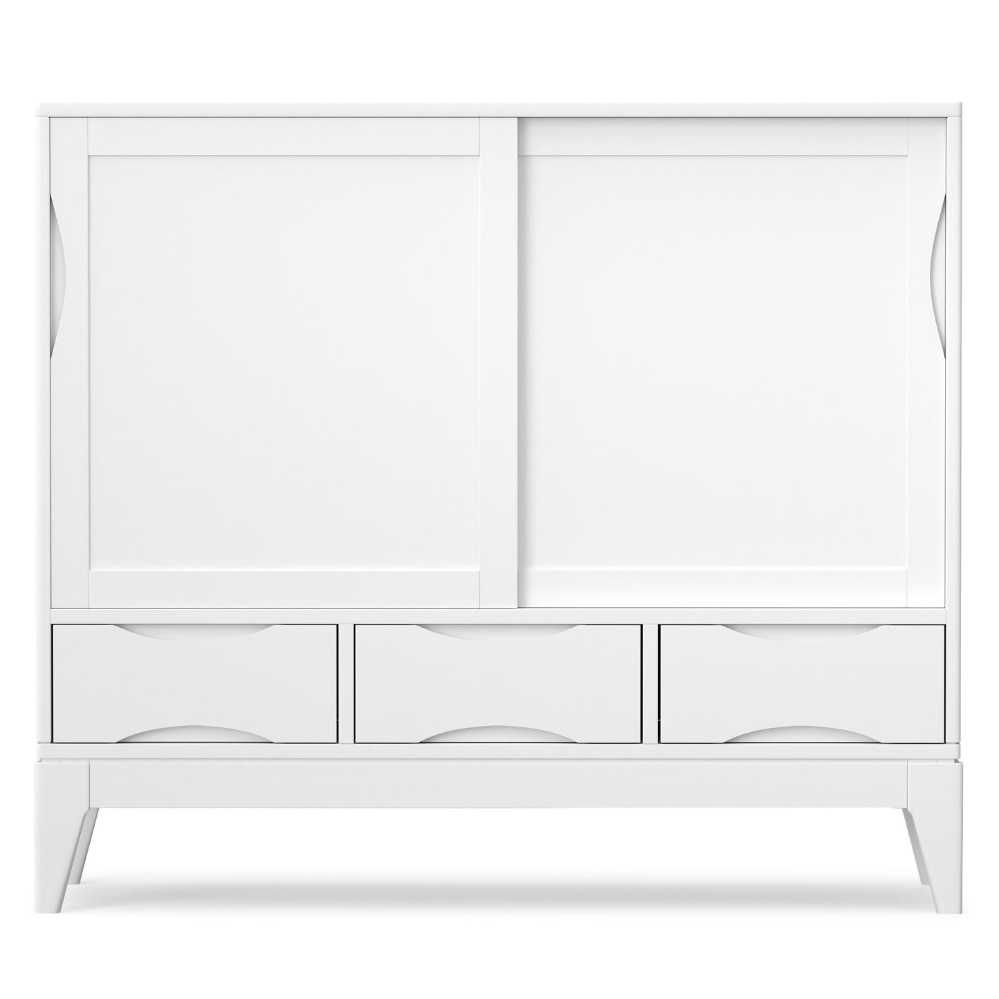 White | Harper Medium Storage Cabinet