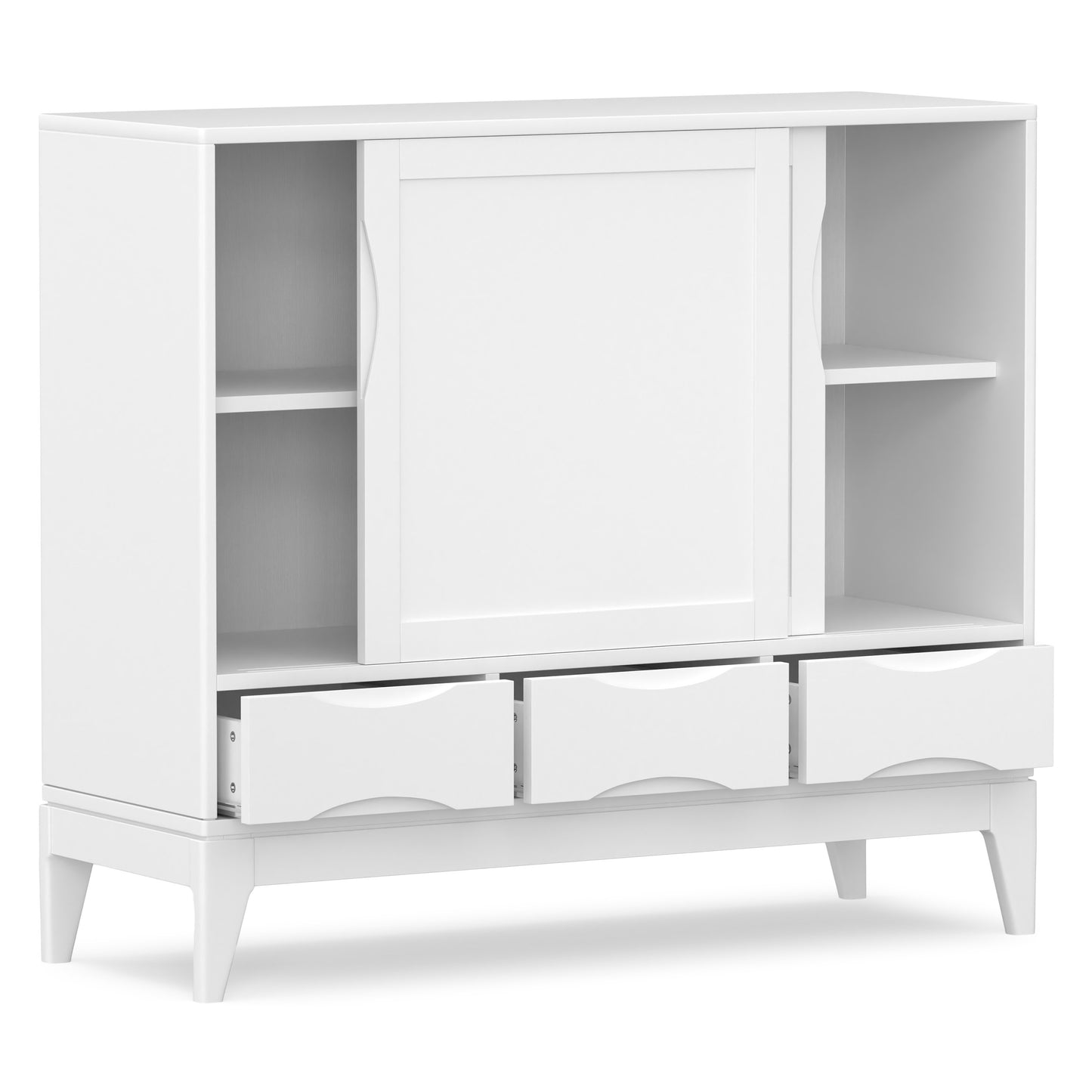 White | Harper Medium Storage Cabinet