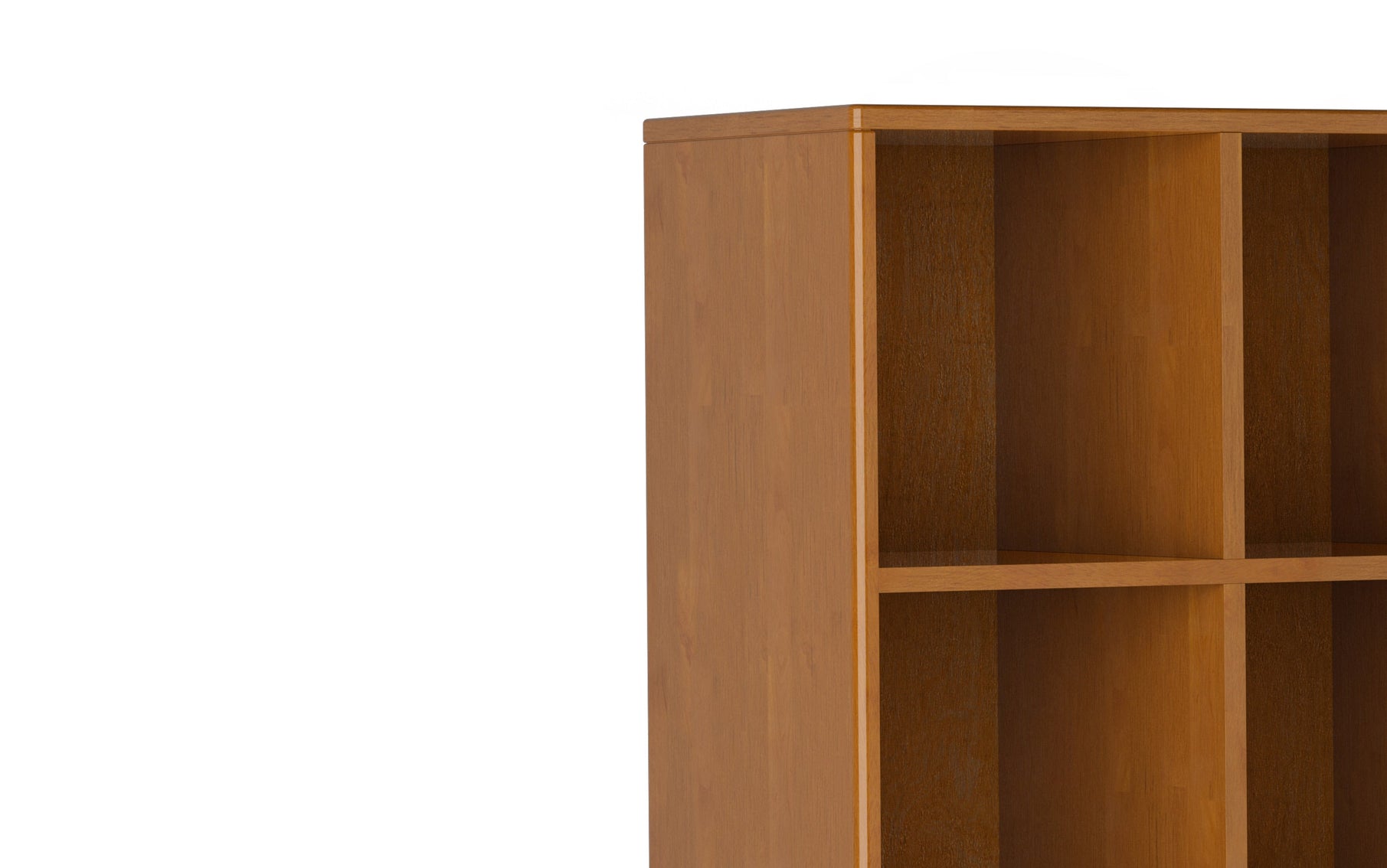 Teak Brown | Harper 58 x 42 inch Cube Storage with Drawers