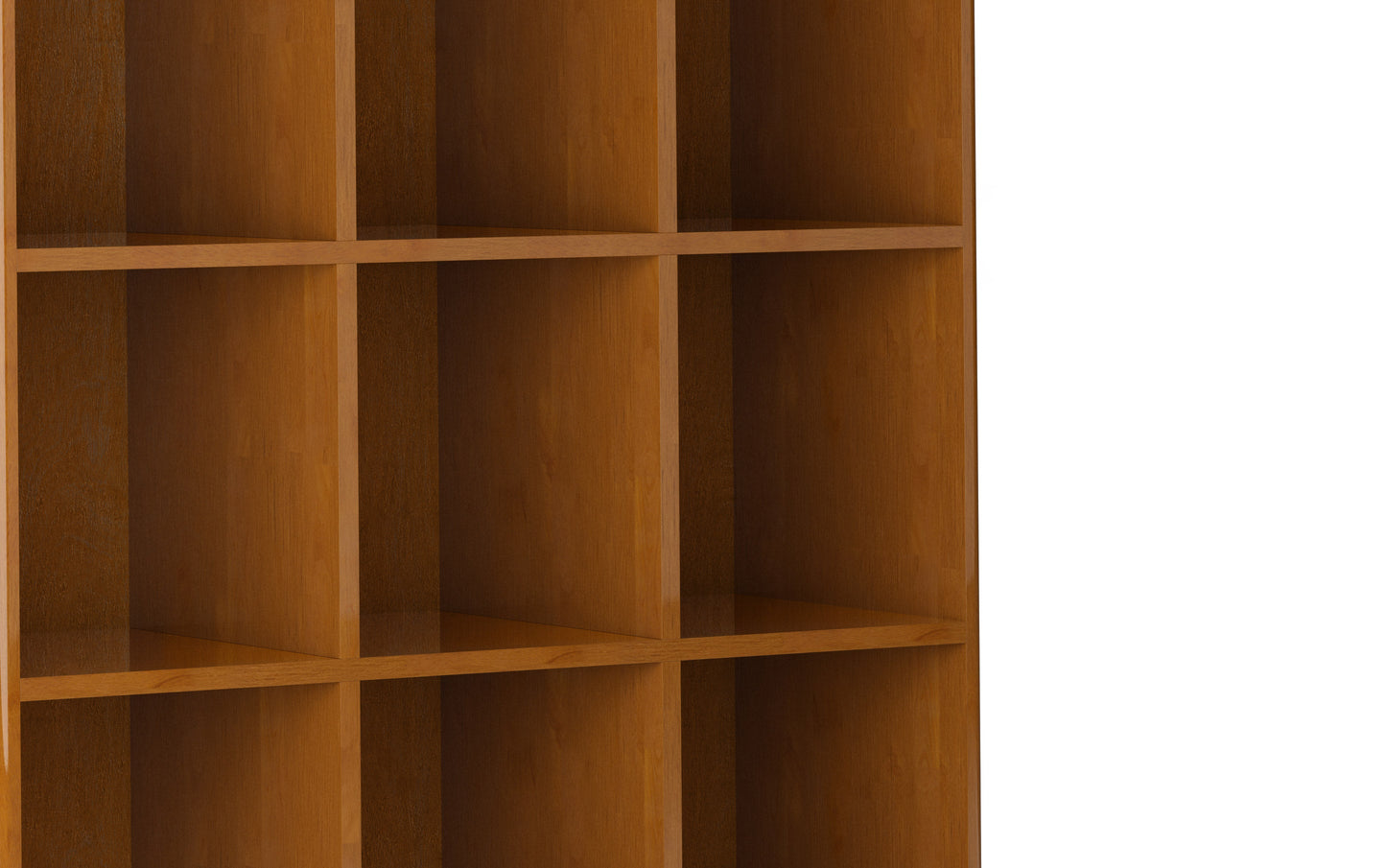 Teak Brown | Harper 58 x 42 inch Cube Storage with Drawers
