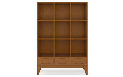 Teak Brown | Harper 58 x 42 inch Cube Storage with Drawers