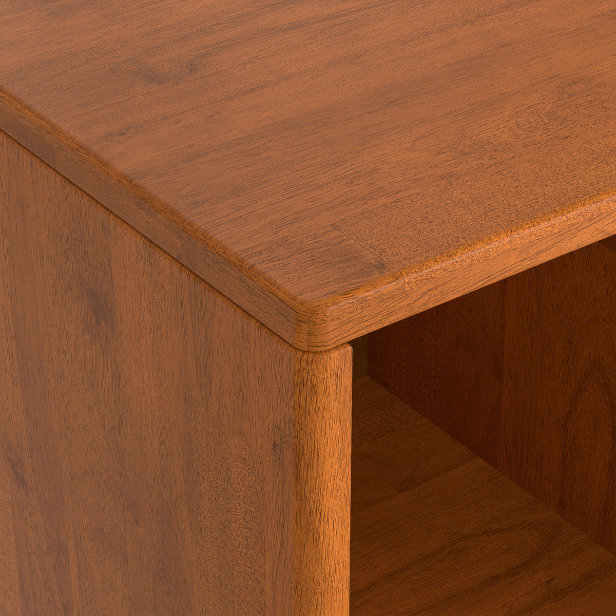 Teak Brown | Harper Cube Bookcase