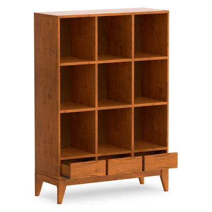 Teak Brown | Harper Cube Bookcase