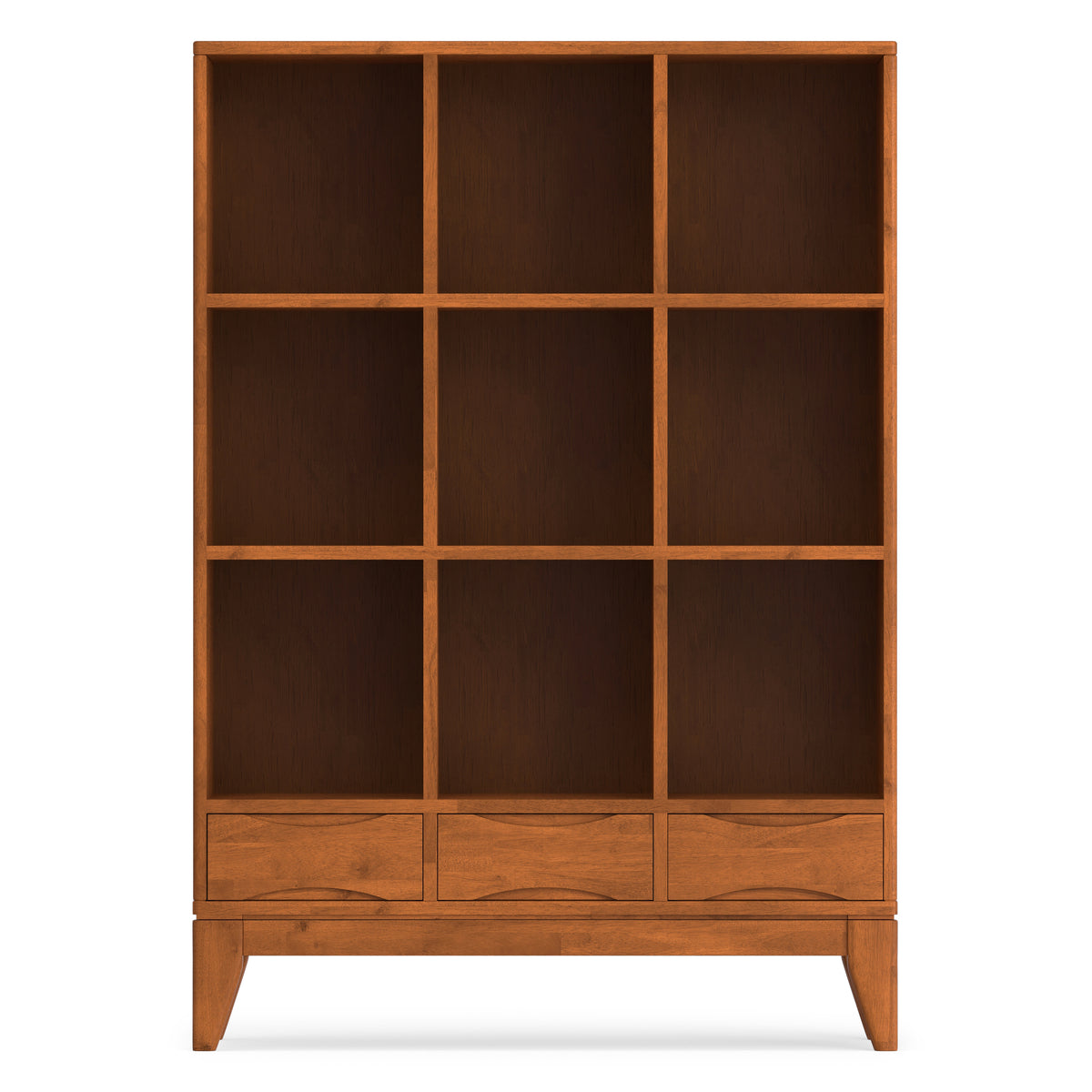 Teak Brown | Harper Cube Bookcase