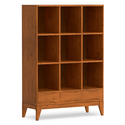 Teak Brown | Harper Cube Bookcase