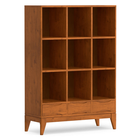 Teak Brown | Harper Cube Bookcase