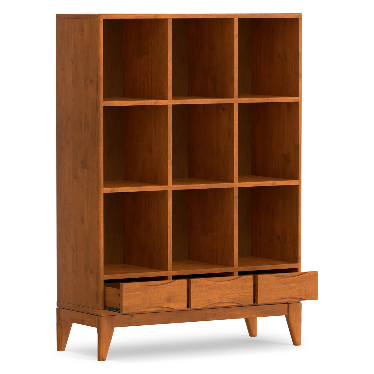 Teak Brown | Harper Cube Bookcase