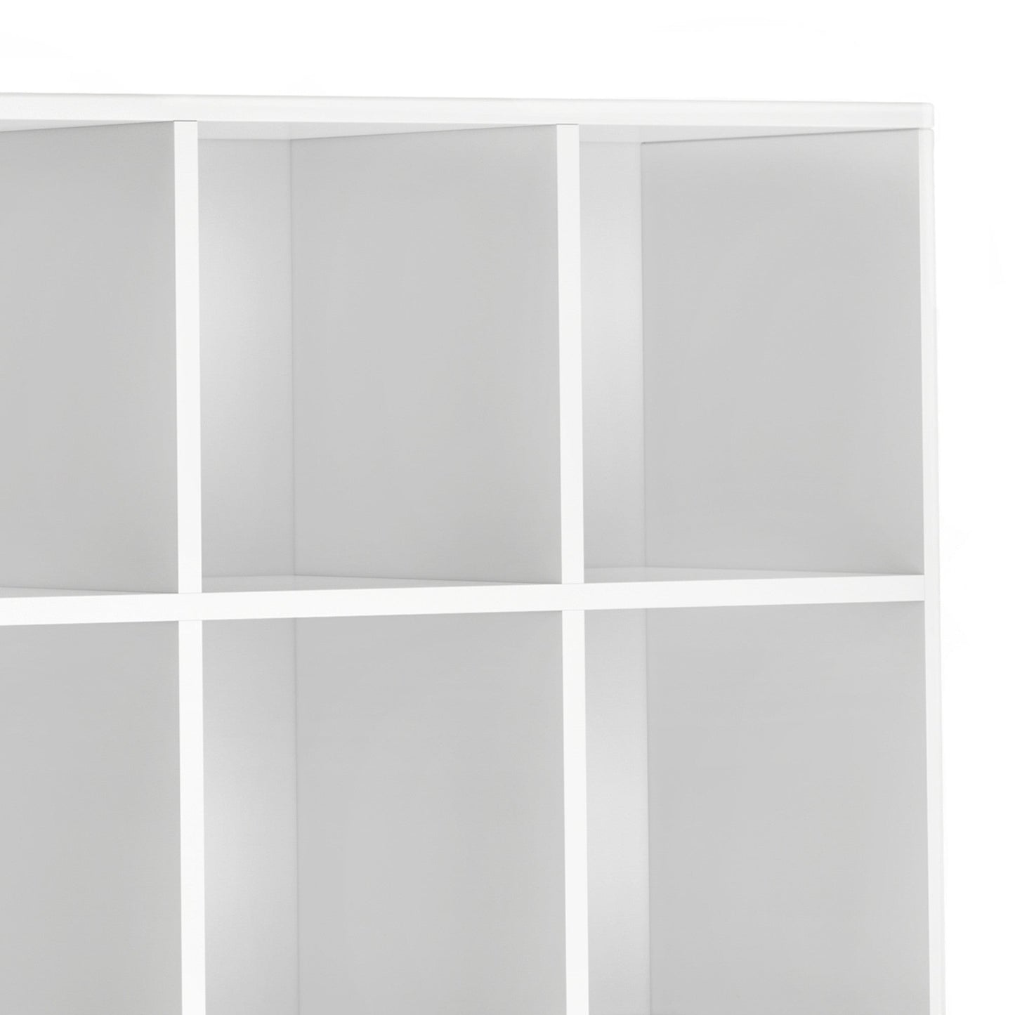White | Harper 58 x 42 inch Cube Storage with Drawers