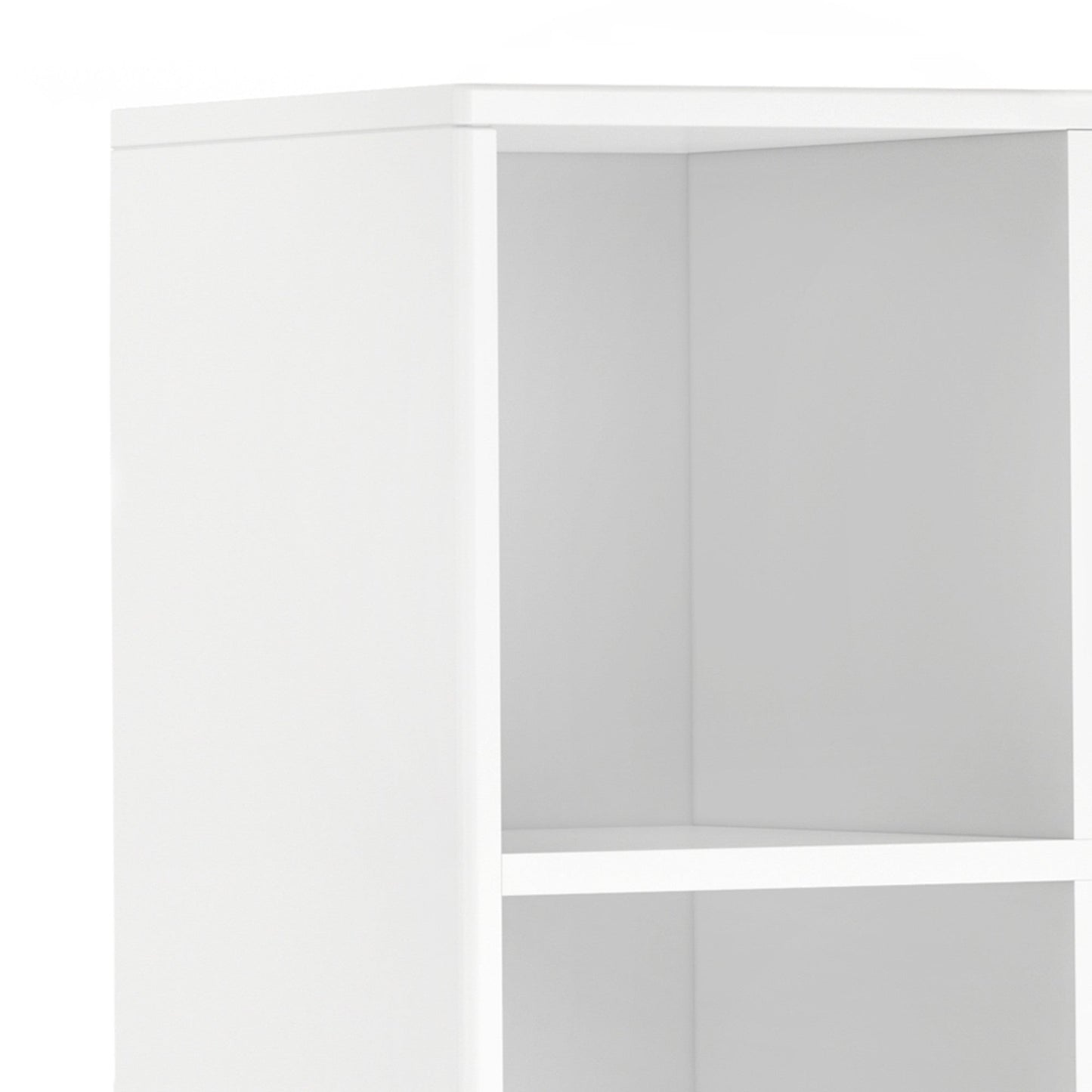 White | Harper 58 x 42 inch Cube Storage with Drawers