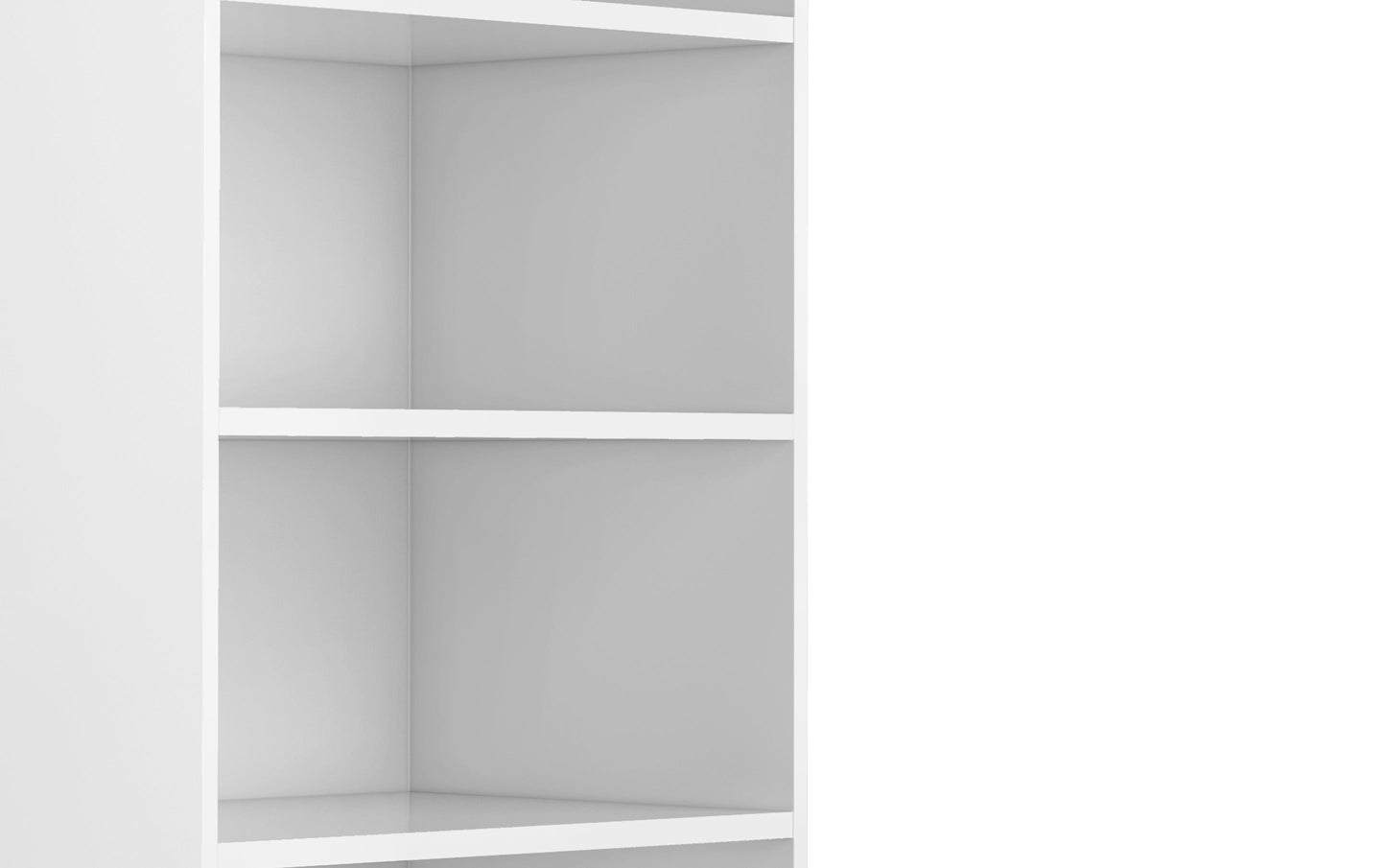 White | Harper Bookcase