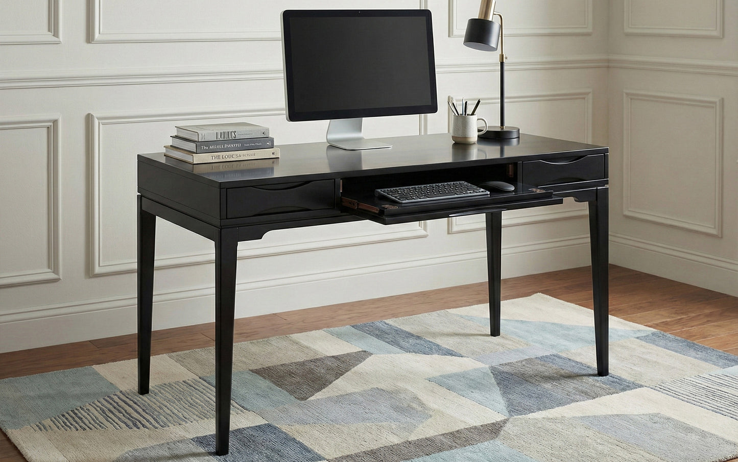 Black | Harper 60 inch Desk