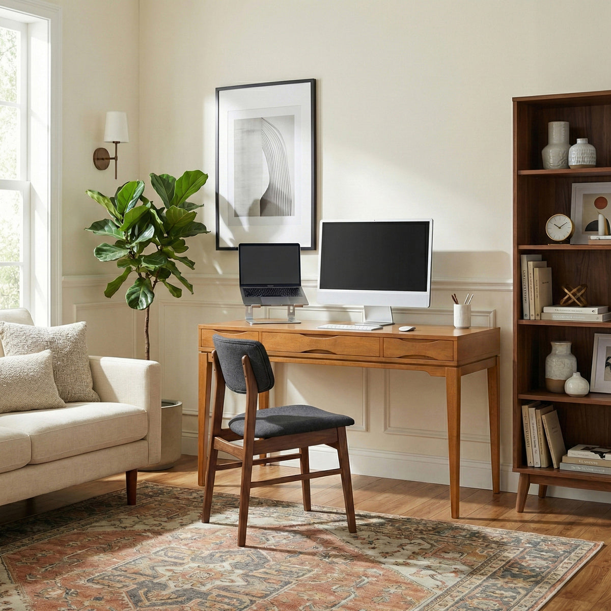 Honey Brown | Harper Desk