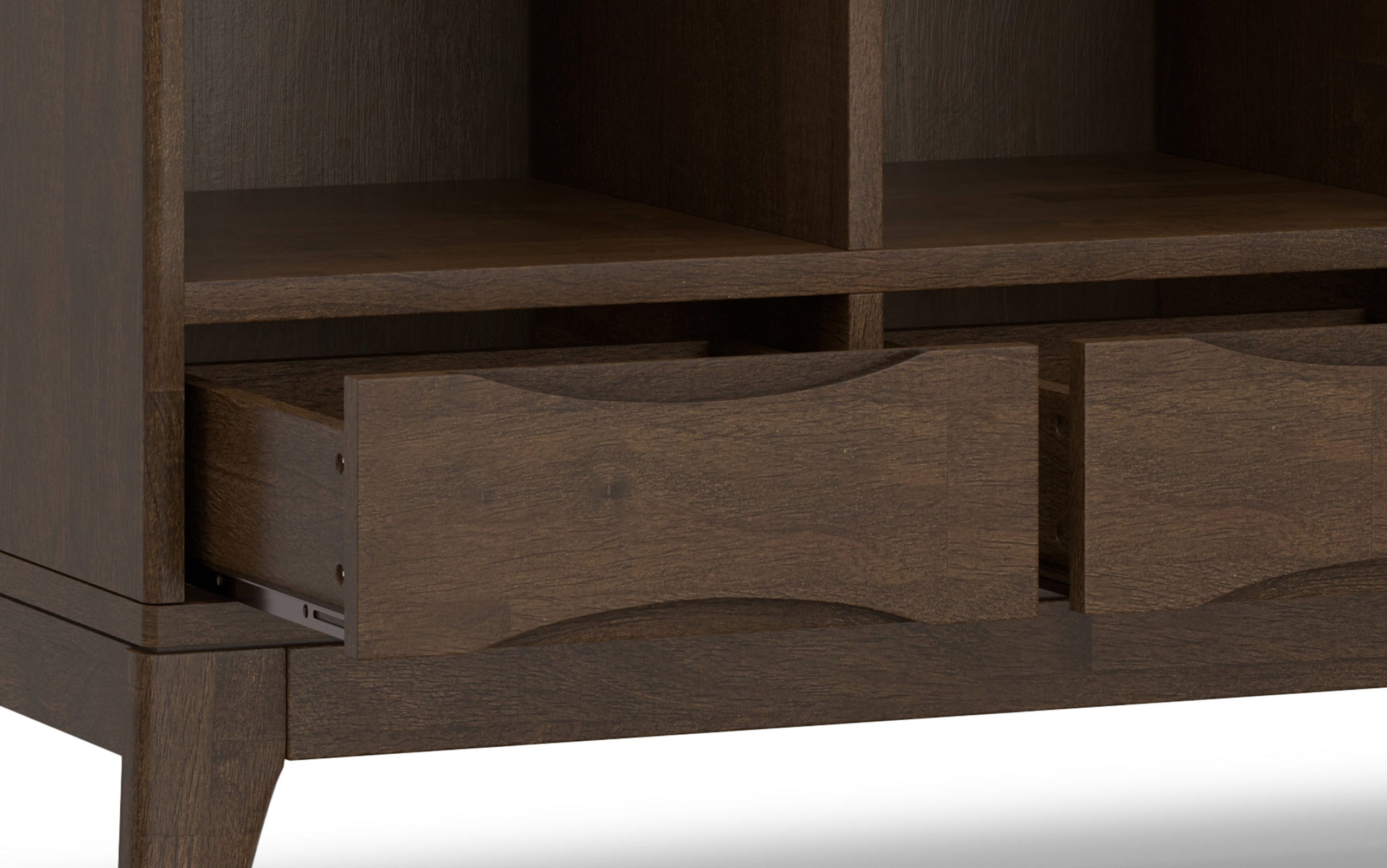 Brown 6 Cube Storage With Drawers Brown 6 Cube Storage With Drawers