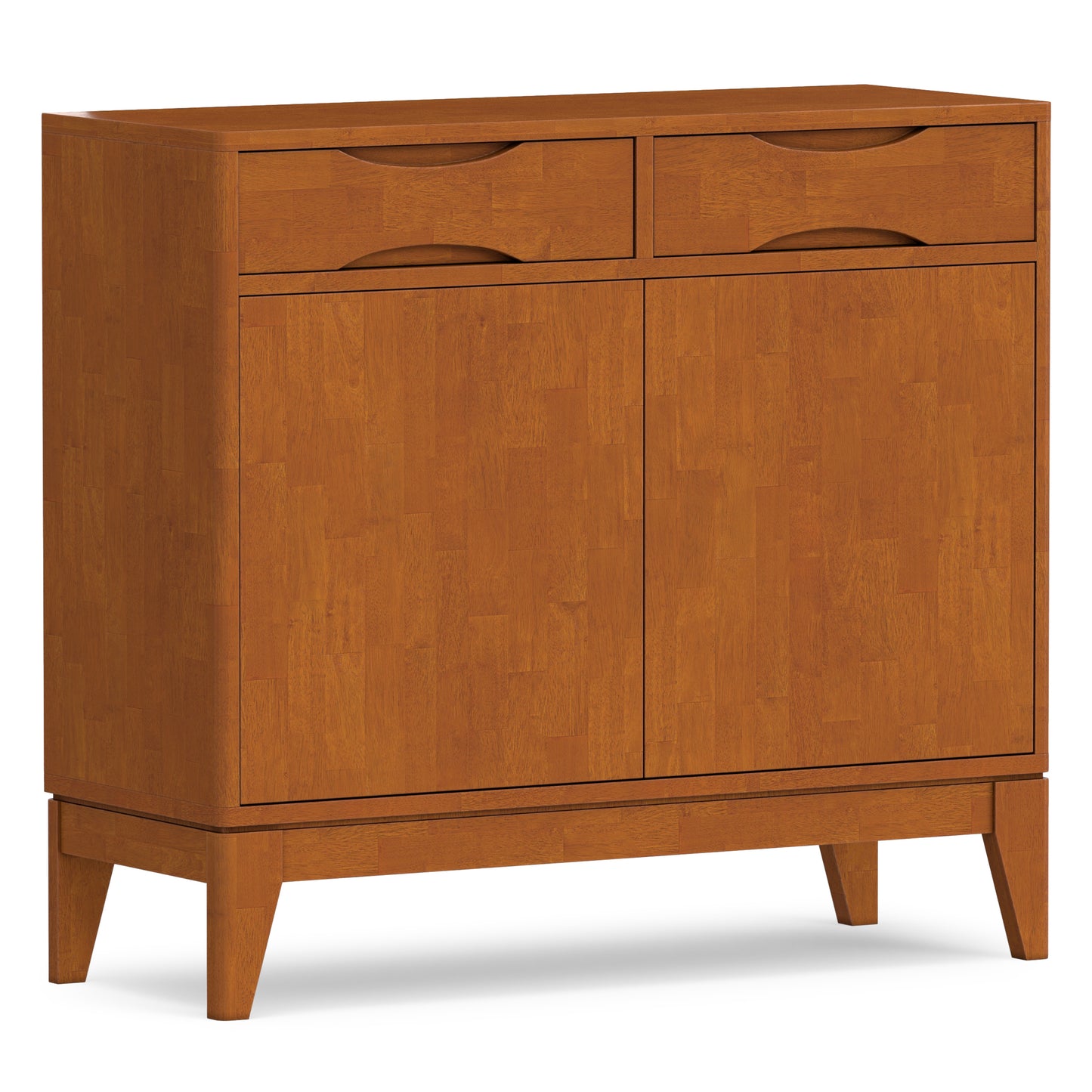 Teak Brown | Harper Entryway Storage Cabinet