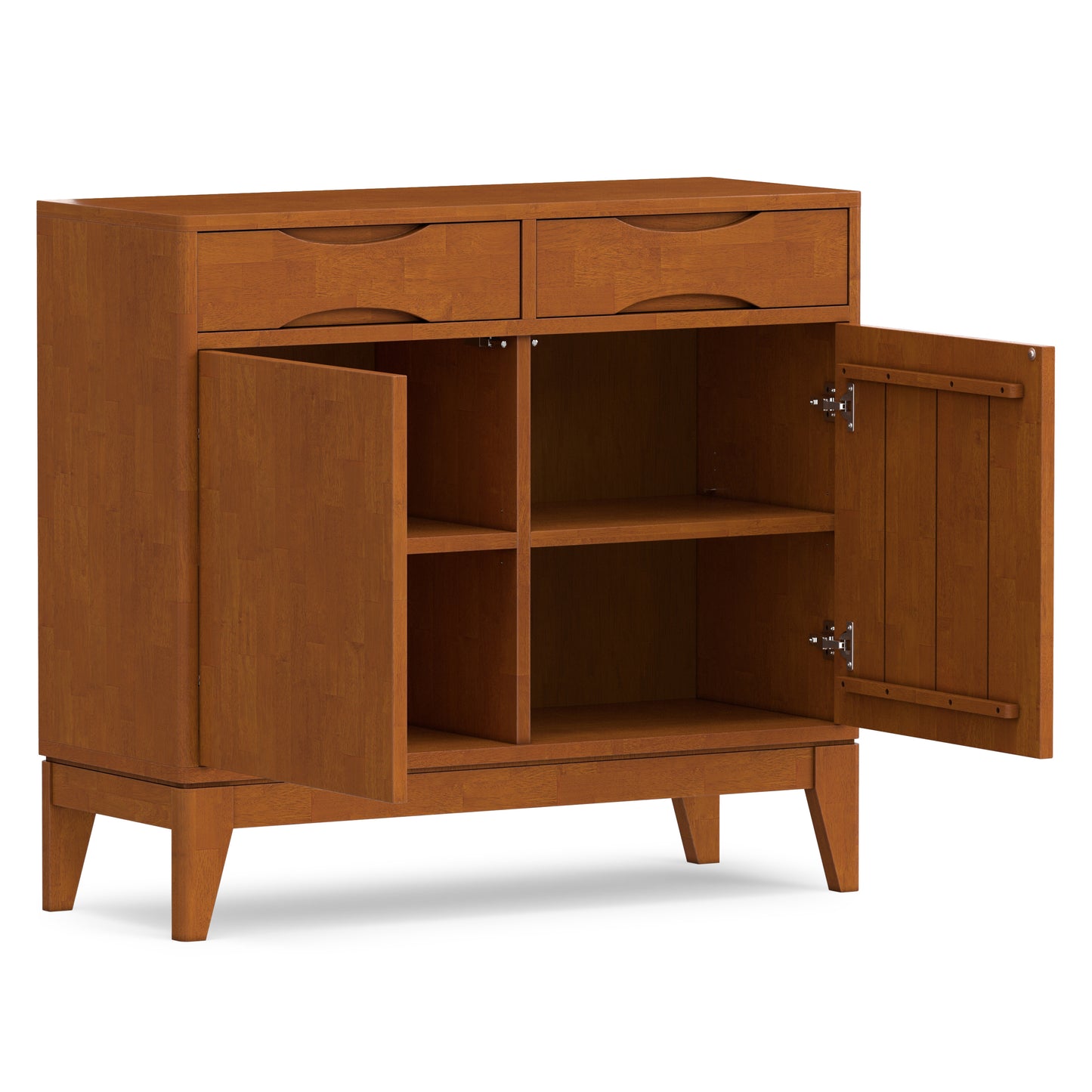 Teak Brown | Harper Entryway Storage Cabinet